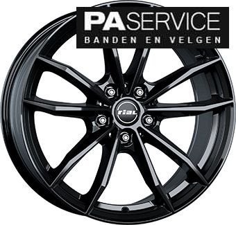 Nw 19 inch Gloss Black BMW IX1 Zomerset incl Hankook TPMS, Auto-onderdelen, Banden en Velgen, 19 inch, Velg(en), -, -