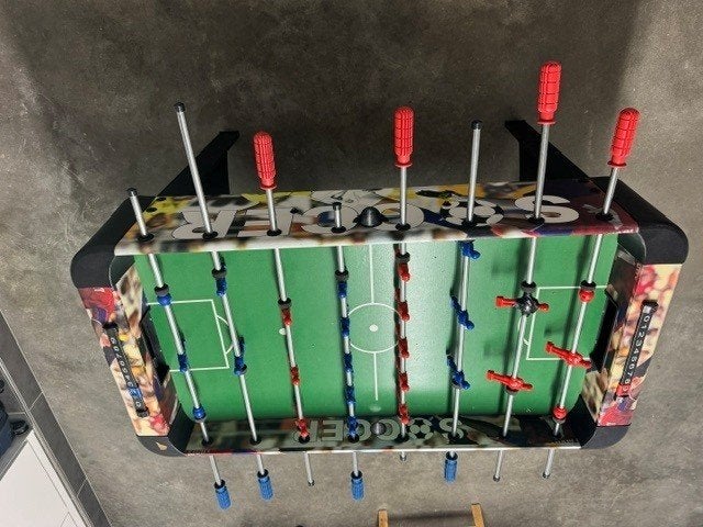 Tafelvoetbal voor kinderen, Ophalen, Gebruikt