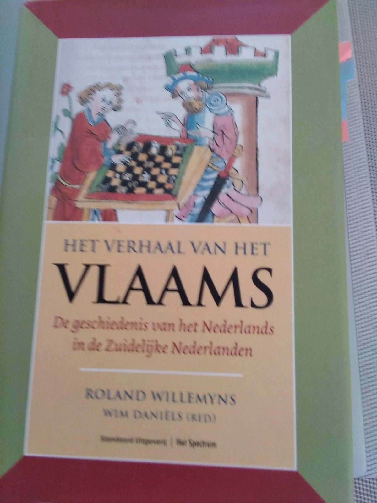BOEK HET VERHAAL VAN HET VLAAMS, Ophalen