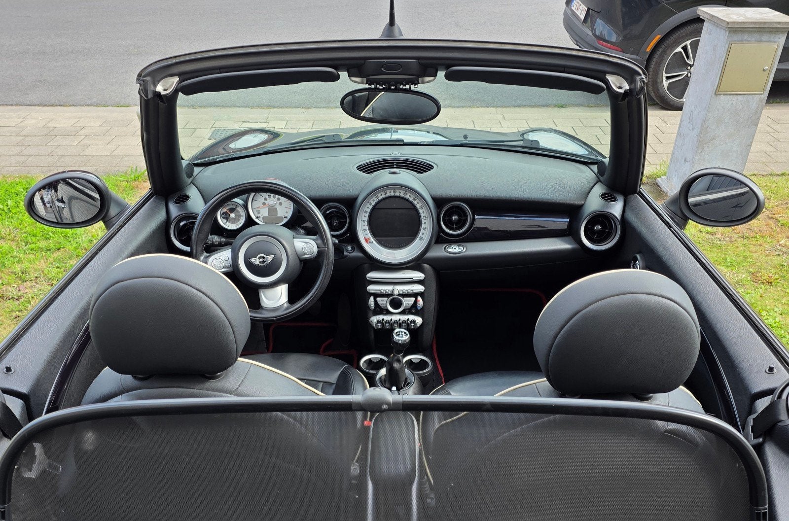 Mini Cooper Cabrio gekeurd voor verkoop, Auto's, Cabriolet, Handgeschakeld, Particulier, Zetelverwarming