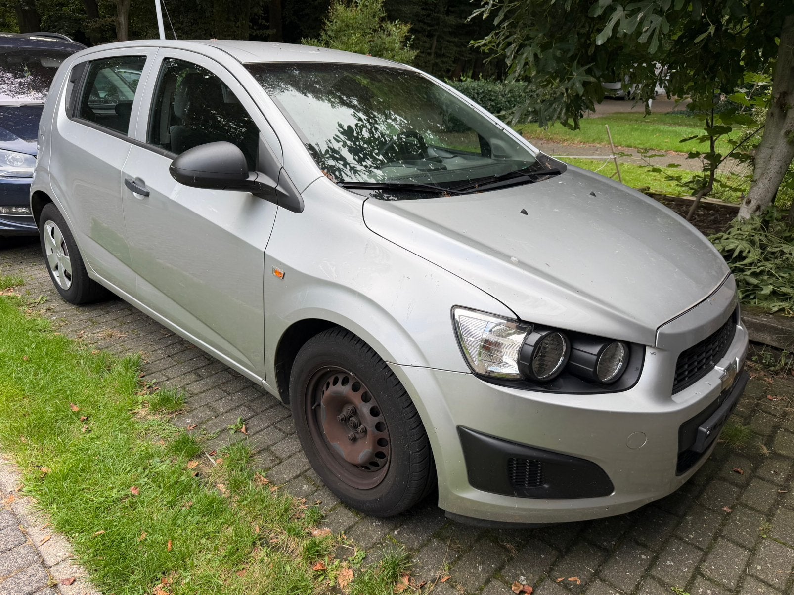 Chevrolet aveo 1.2i/87000km/Euro5, Autos, Vitres électriques, Achat, 5 places, Particulier