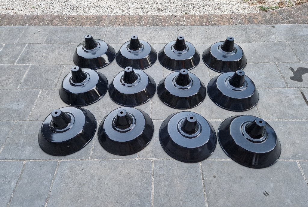 Suspension industrielle en tôle émaillée (12 disponibles), Enlèvement ou Envoi