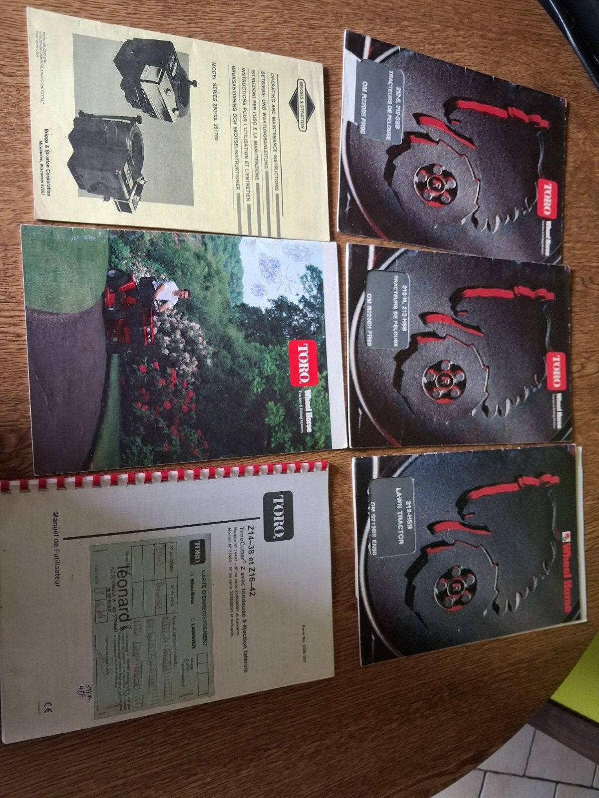 Catalogues Toro, Enlèvement
