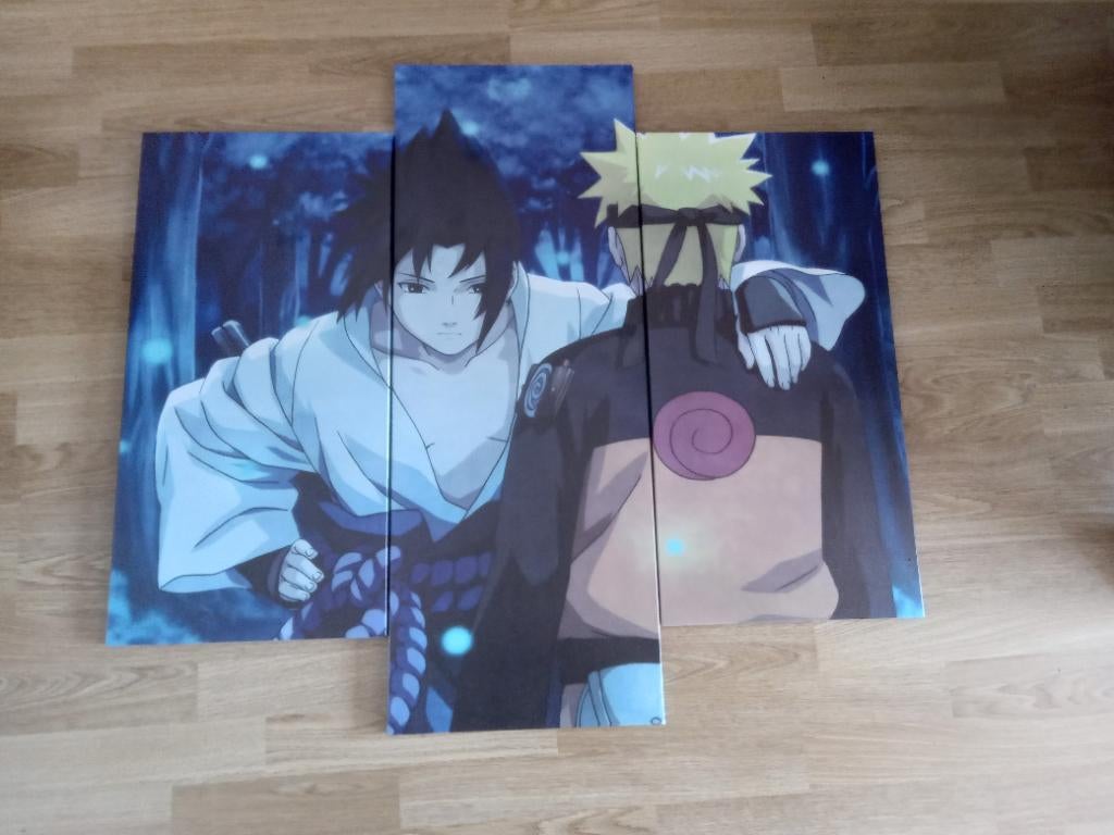 Triptyque Sasuke Uchiwa & Naruto Uzumaki, Enlèvement, Utilisé