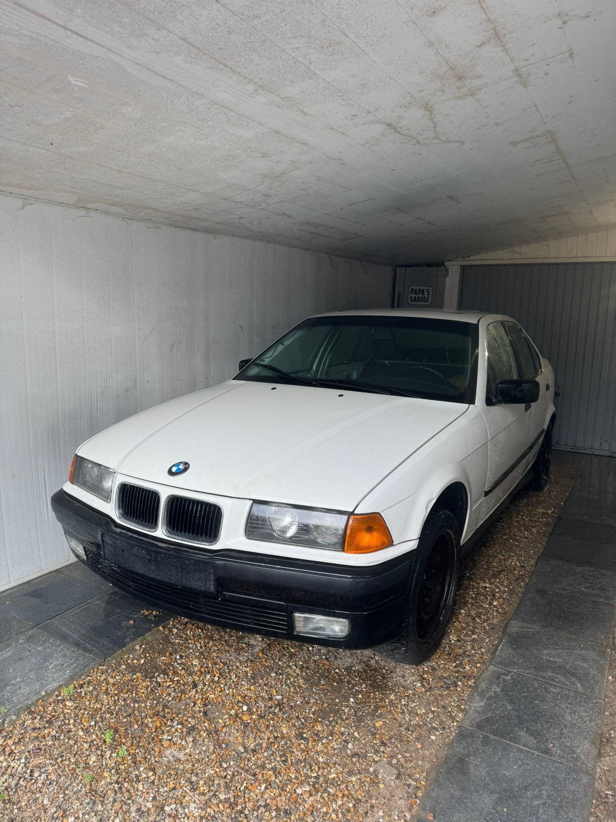 Bmw e36 oldtimer project met onderdelen, Auto's, Particulier, Te koop