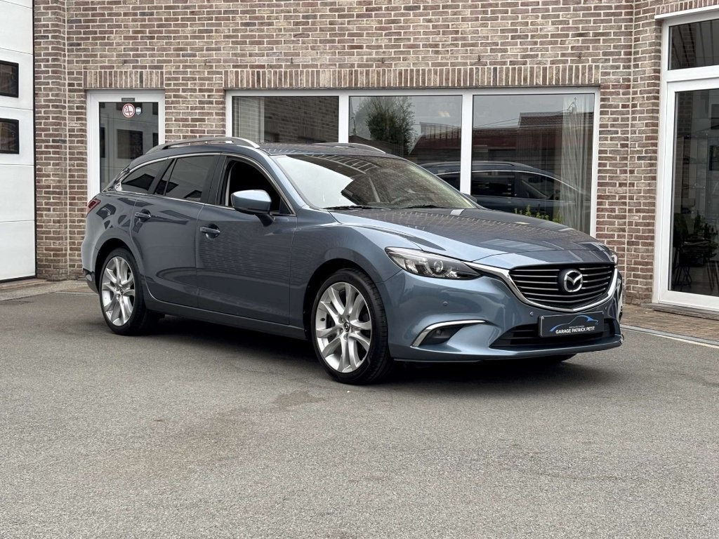Mazda 6 2.0 SKY-G Break Nakama / Automaat / 142000km, Auto's, Stof, 139 g/km, 4 cilinders, Lane Keeping Assist