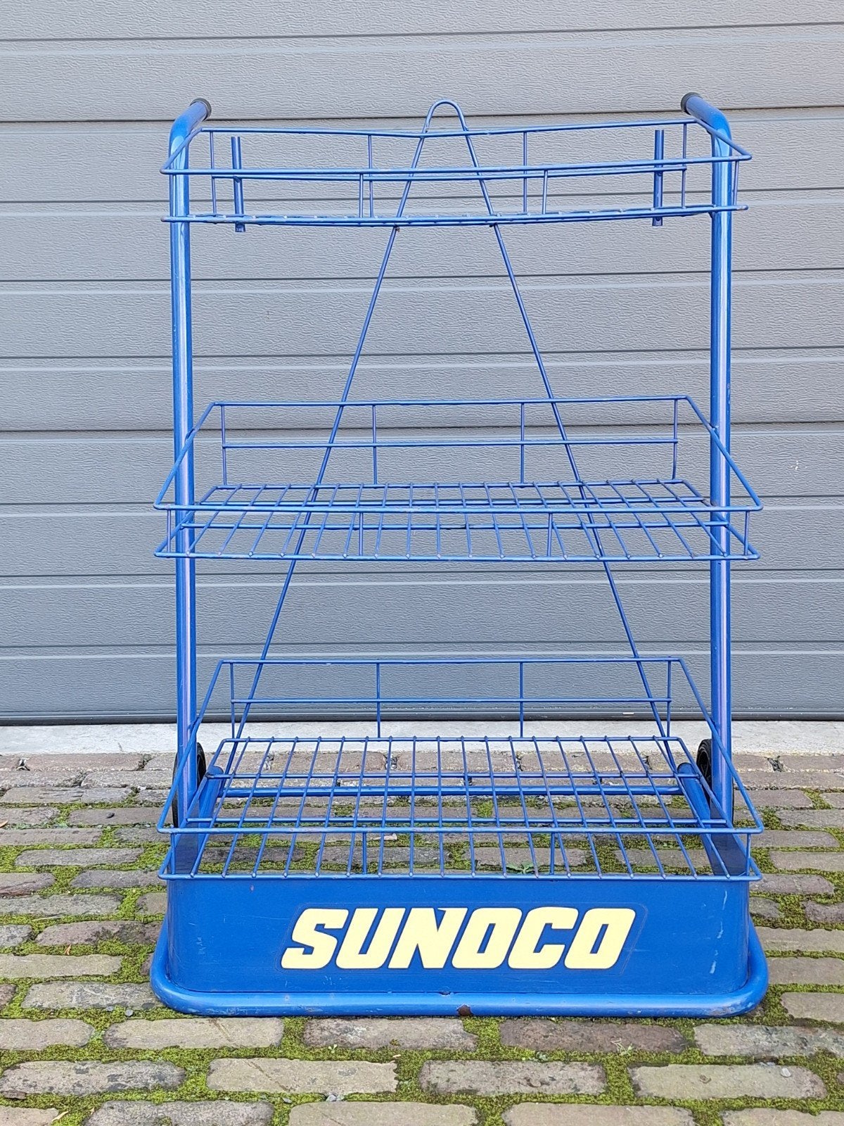 Étagère de rangement pour bidon d'huile Sunoco, Collections, Enlèvement