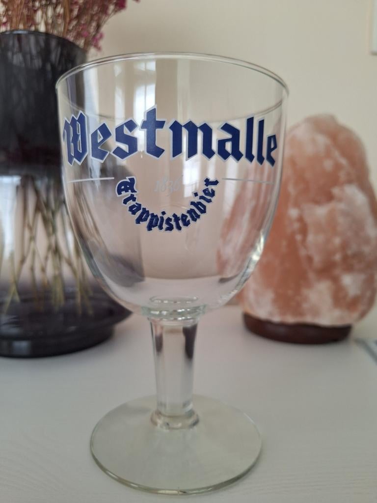 Origineel Westmalle trappistenbier 1836, blauwe letters, Ophalen