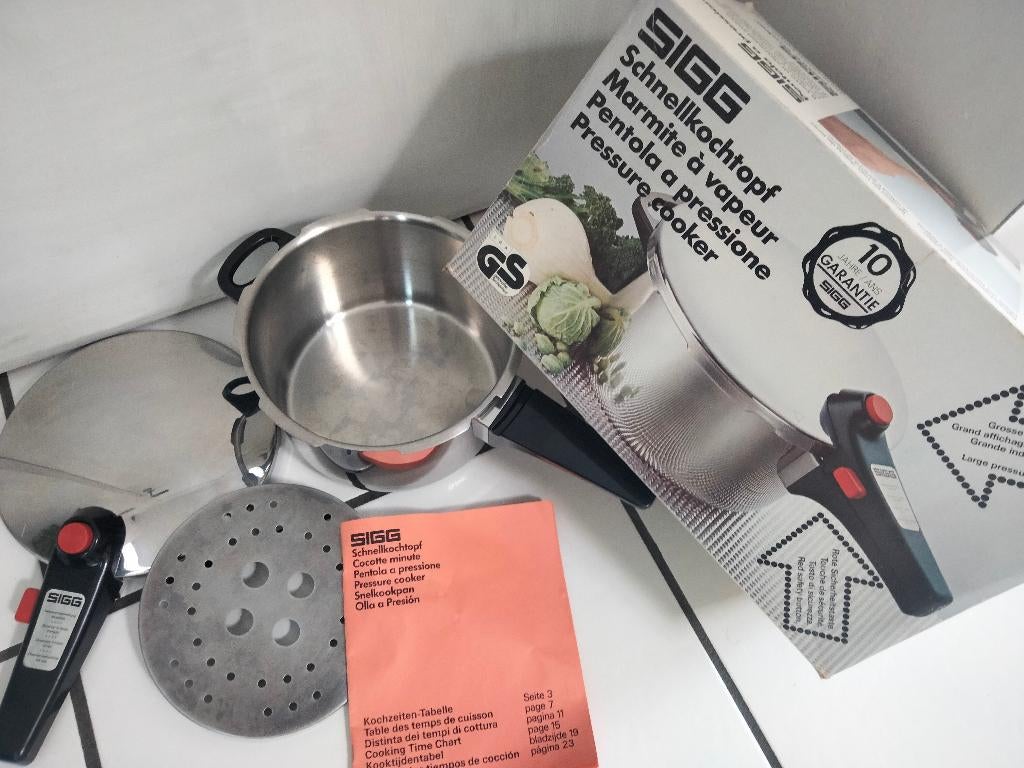 snelkookpan SIGG, Ophalen, Zo goed als nieuw, Inox, Kookpan of Snelkookpan