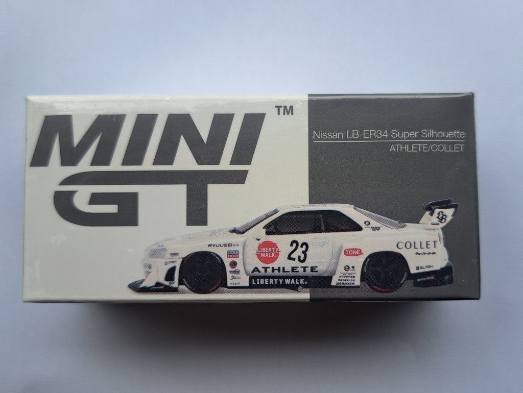 Nissan LB-ER34 super silhouette Mini gt, Hobby & Loisirs créatifs, Voitures miniatures | Échelles Autre, Neuf, Enlèvement ou Envoi