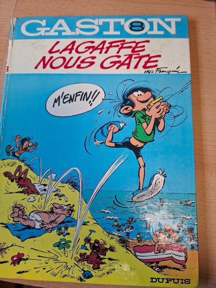 Lagaffe nous gâte, Une BD, Enlèvement, Utilisé, Franquin