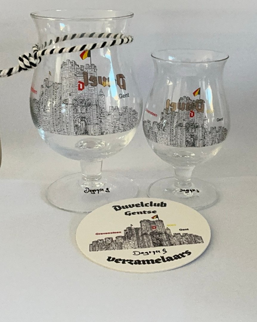 Duvel set Gravensteen, Ophalen of Verzenden, Zo goed als nieuw