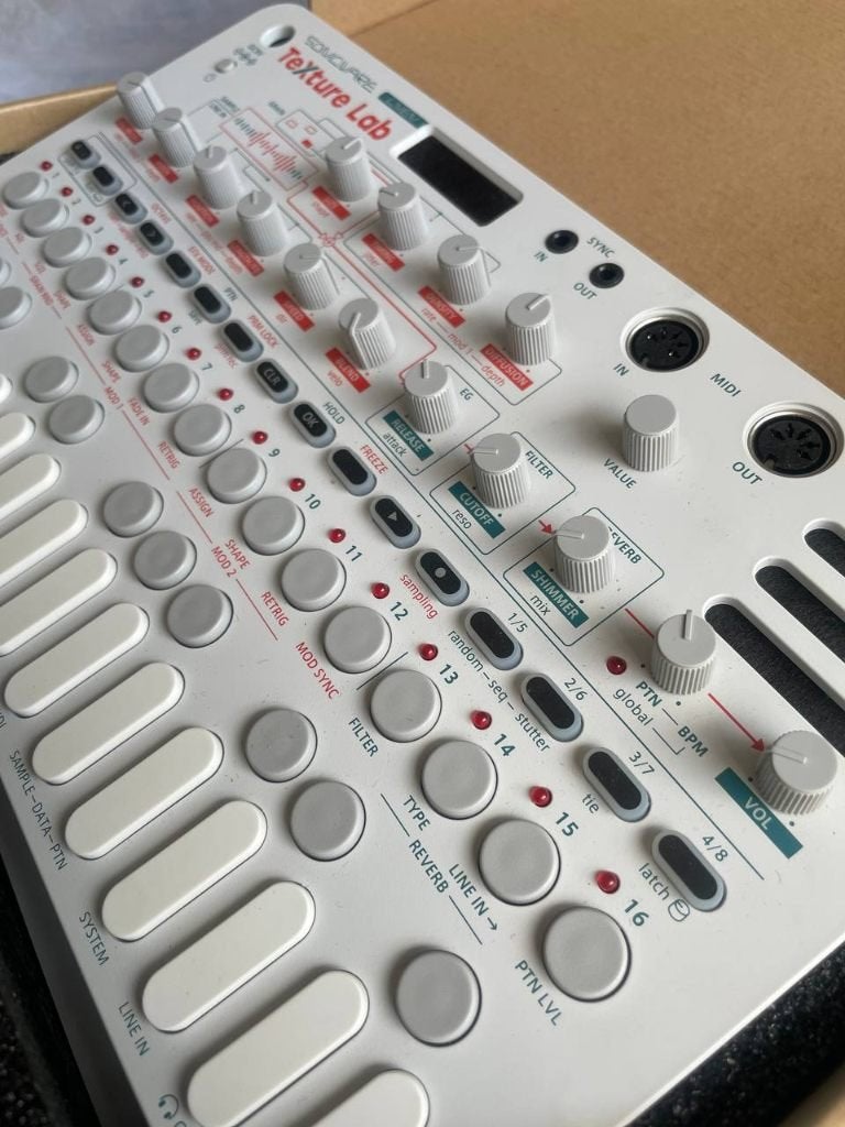 Sonicware Liven Texture Lab sampler granulaire, Ophalen of Verzenden, Zo goed als nieuw, 49 toetsen, Overige merken