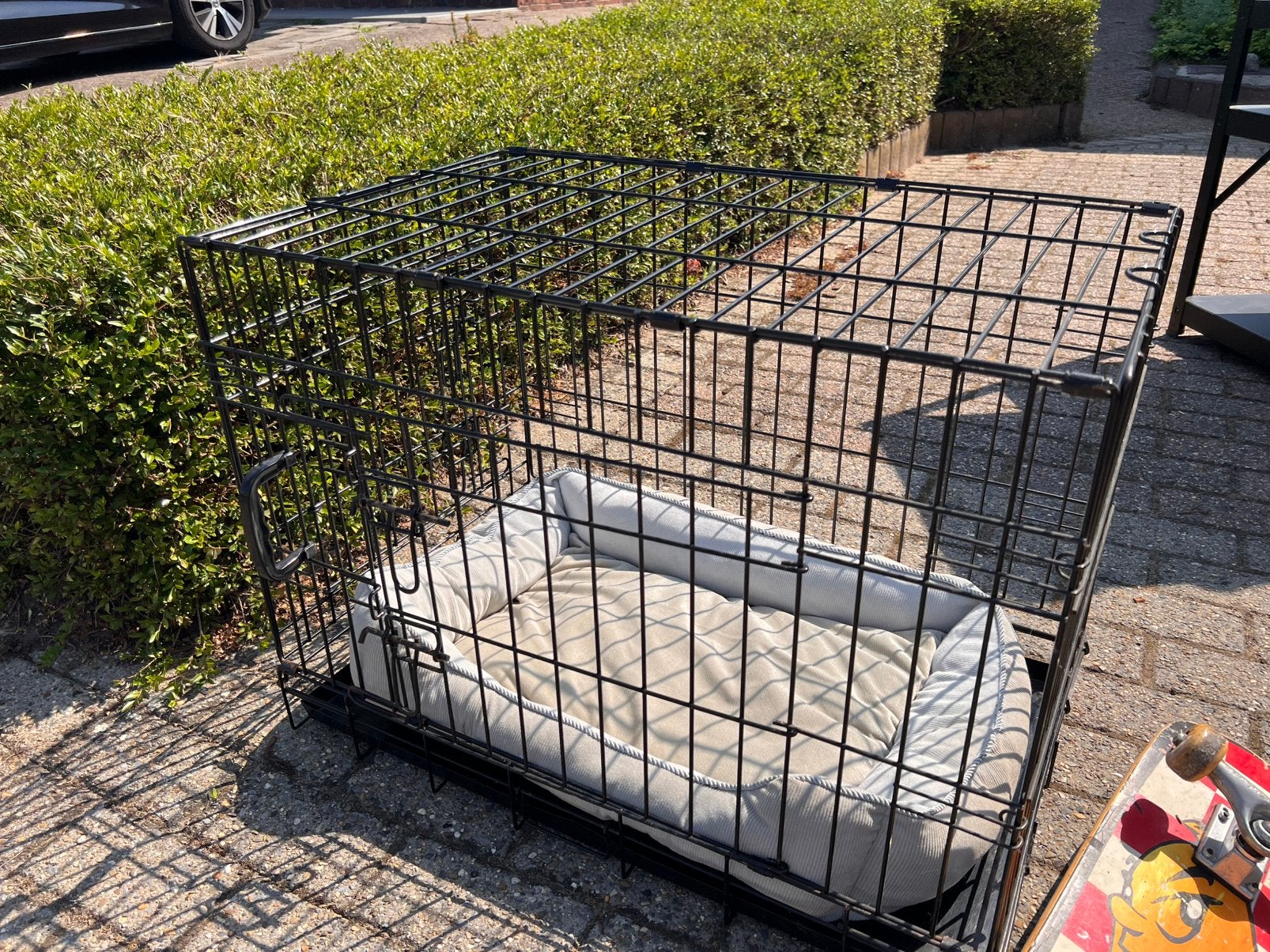 Hondenbench, Ophalen, Gebruikt