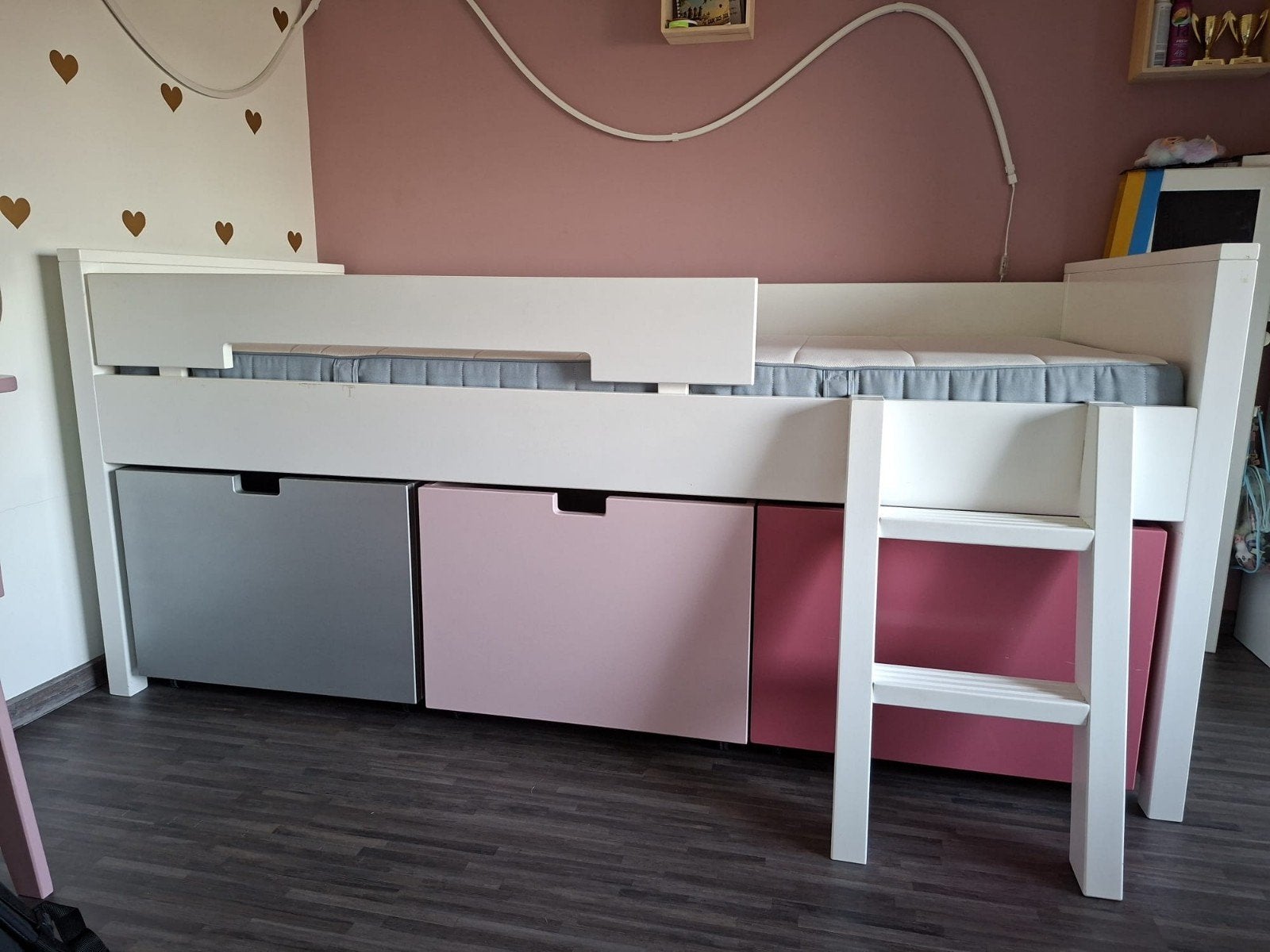 Bopita halfhoogslaper met 3 grote boxen, Kinderen en Baby's, Ophalen, Gebruikt, Halfhoogslaper
