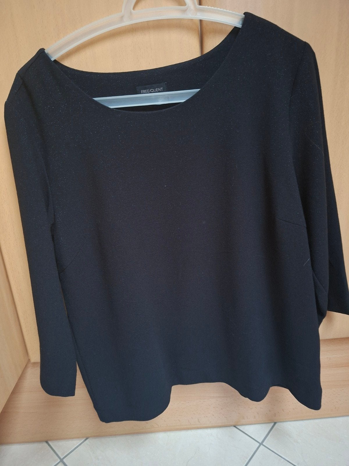 zwart truitje met glitter, Kleding | Dames, Ophalen of Verzenden, Maat 36 (S), Zwart