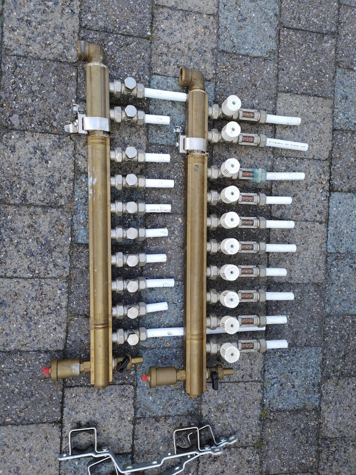 collector CV 2 stuks van 10 (8 + 2) aansluitingen, Doe-het-zelf en Bouw, Ophalen of Verzenden