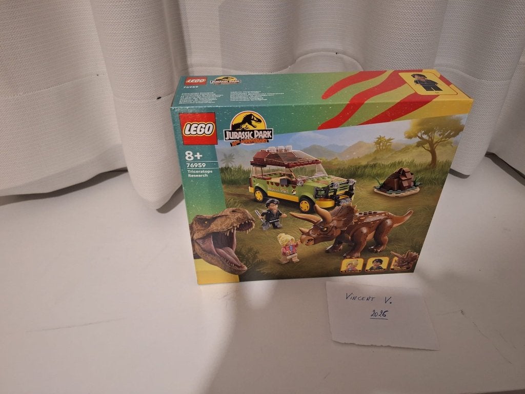 Lego 76959 - Jurassic World Triceratops onderzoek, Ophalen of Verzenden, Lego, Jurassic World