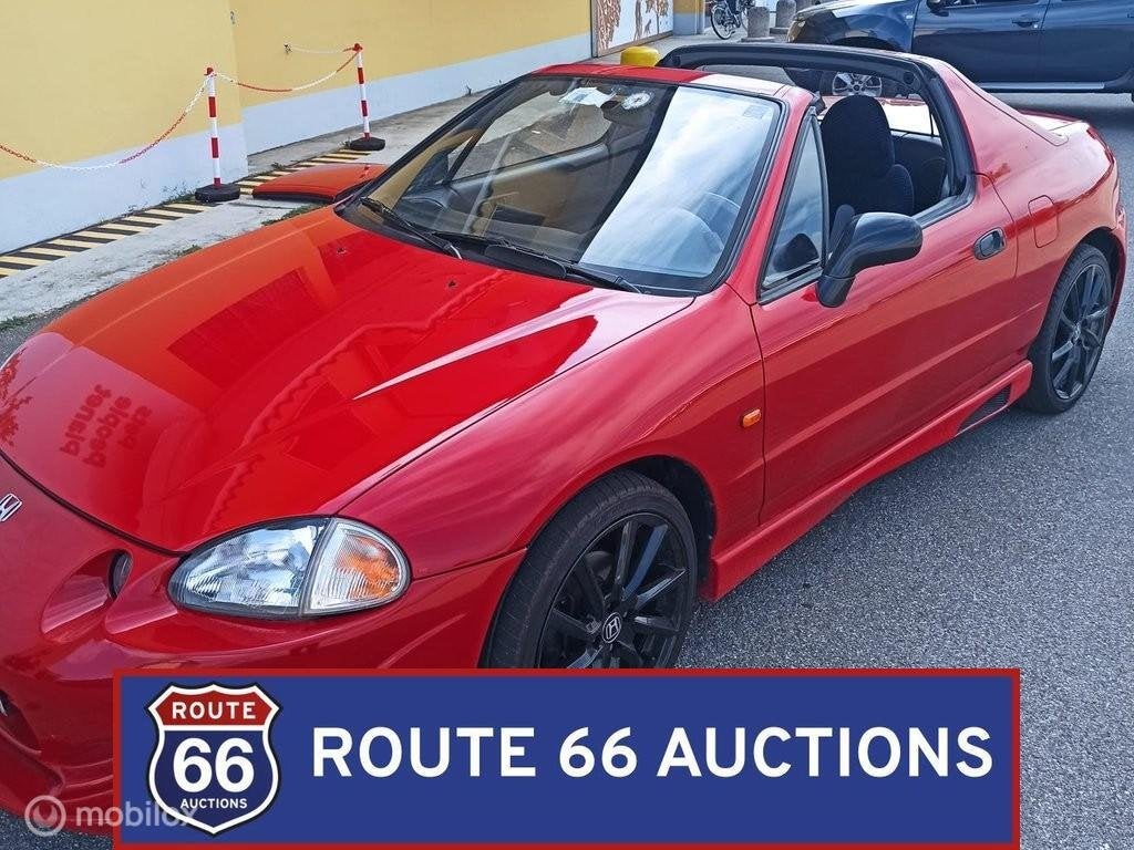 Honda CRX del Sol | Route 66 Auctions, Autos, Entreprise, Boîte manuelle, Autre carrosserie, Essence