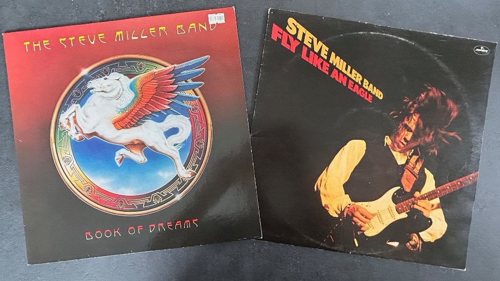STEVE MILLER BAND - Fly like eagle & Book of dreams (2 LPs), LP, Originele persing, Ophalen of Verzenden, Classic Rock
