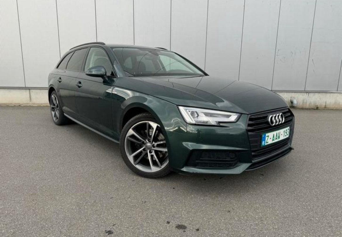 Audi A4 S-Line 2.0 170pk automaat G-Tron, Autos, Cuir, Euro 6, A4, Noir