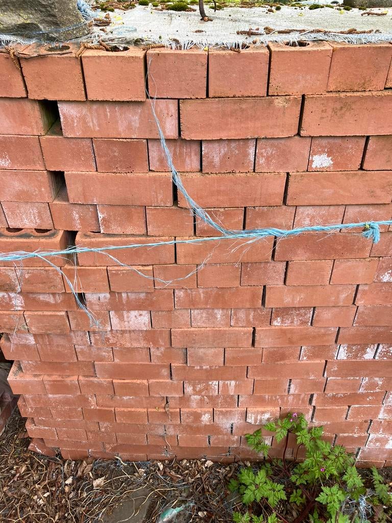 RODE Bakstenen, NIEUW., Ophalen, Zo goed als nieuw, Bakstenen