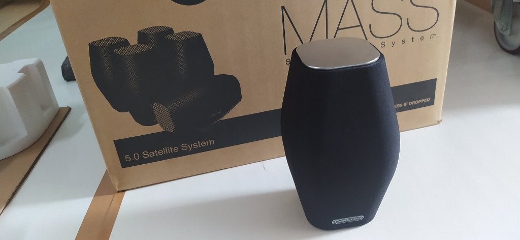 Monitor Audio Mass 5, Ophalen, Nieuw, Overige systemen, 70 watt of meer