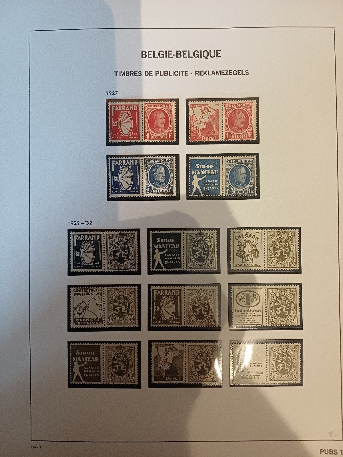 mooi lot PUBS, Postzegels en Munten, Ophalen of Verzenden