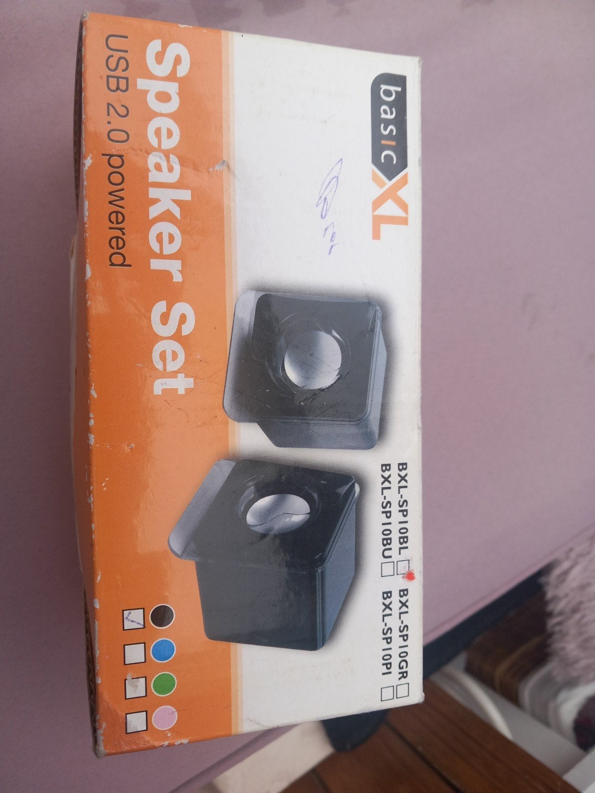 USB 2.0 XL Speaker set  zwart ( nieuw in doos), Ophalen, Nieuw