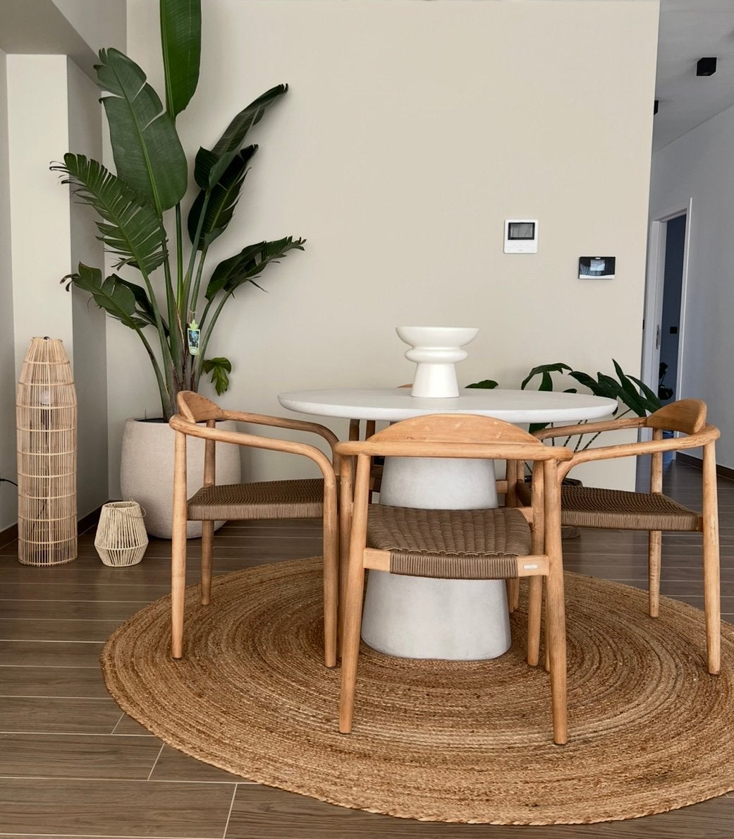 Betonlook eettafel (Merk WOOOD), Enlèvement ou Envoi, Comme neuf