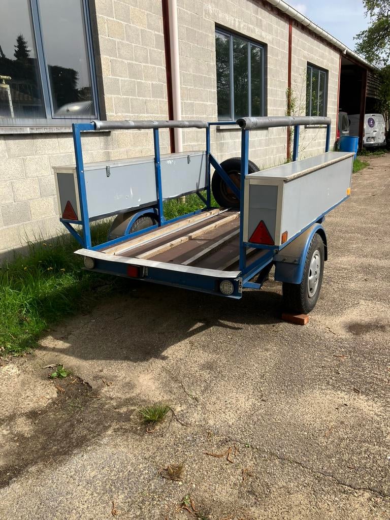 Aangangwagen voor fietsen, Enlèvement, Utilisé