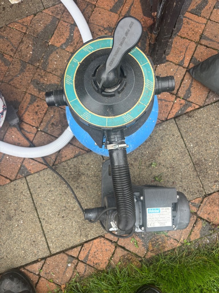 Zwembad filter, Tuin en Terras, Ophalen, Gebruikt, Filter