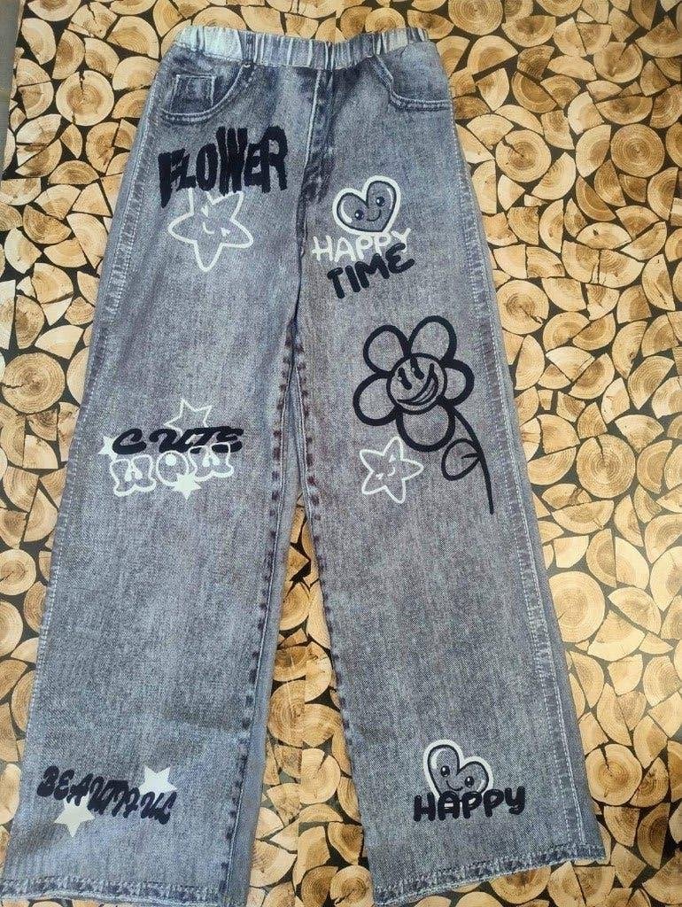 grijze broek, Enfants & Bébés, Vêtements enfant | Taille 158, Enlèvement ou Envoi, Comme neuf, Fille, Pantalon