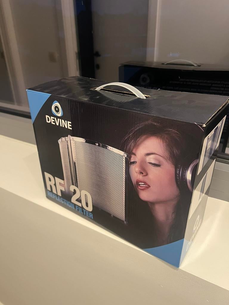 TE KOOP: reflection filter voor studio microfoon, Ophalen of Verzenden, Zo goed als nieuw