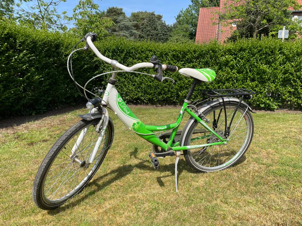 Fiets, Fietsen en Brommers, Fietsen | Meisjes, Ophalen, Versnellingen, Trommelrem, Gebruikt