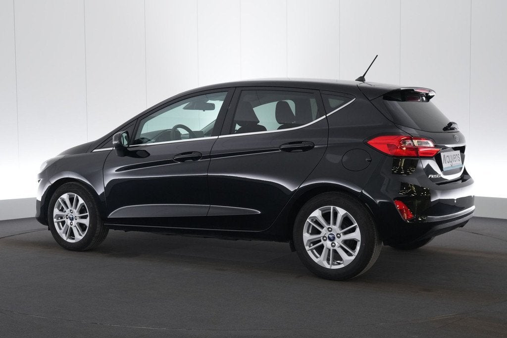 (2DFW507) FORD FIESTA, Stof, Gebruikt, Euro 6, Zwart