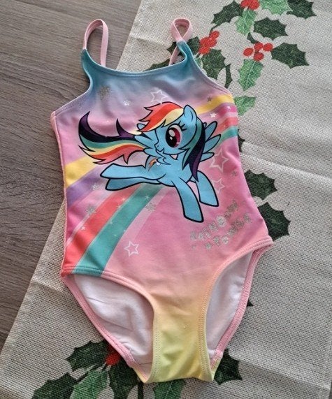 Hasbro H&M my little pony badpak 92, Kinderen en Baby's, Meisje, Badpak, Ophalen of Verzenden, Zo goed als nieuw