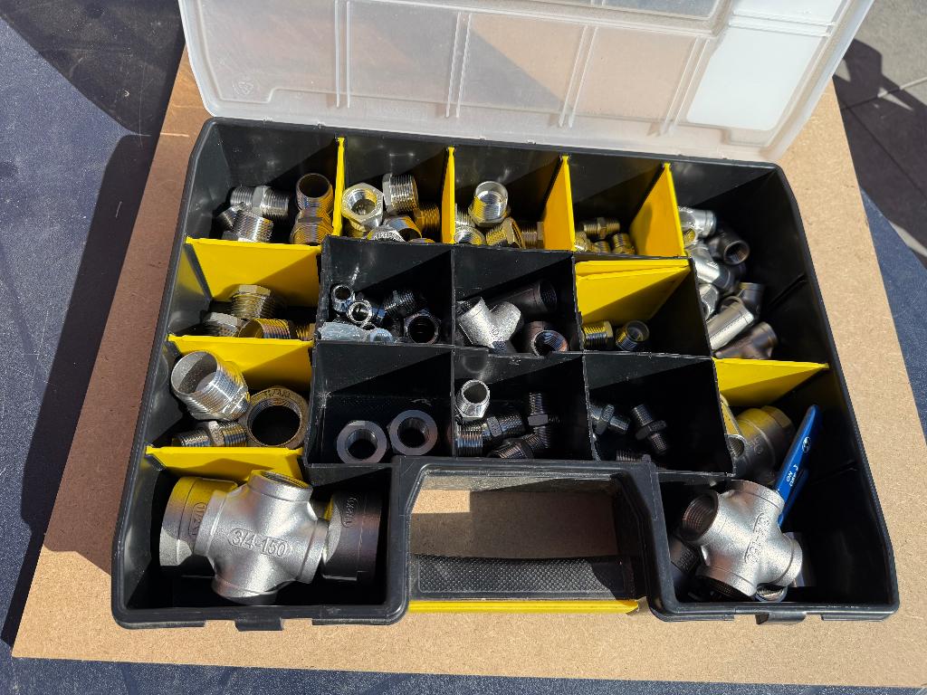 316 roestvrijstalen fittingen en kleppen - 1/4” tot 1” 1/2, Doe-het-zelf en Bouw, Sanitair, Nieuw, Overige typen, Inox, Ophalen of Verzenden