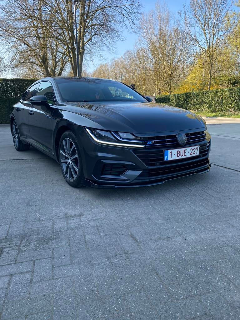 Volkswagen Arteon 2.0 TSI R-Line Edition DSG, Autos, Cuir, Euro 6, Noir, 5 portes