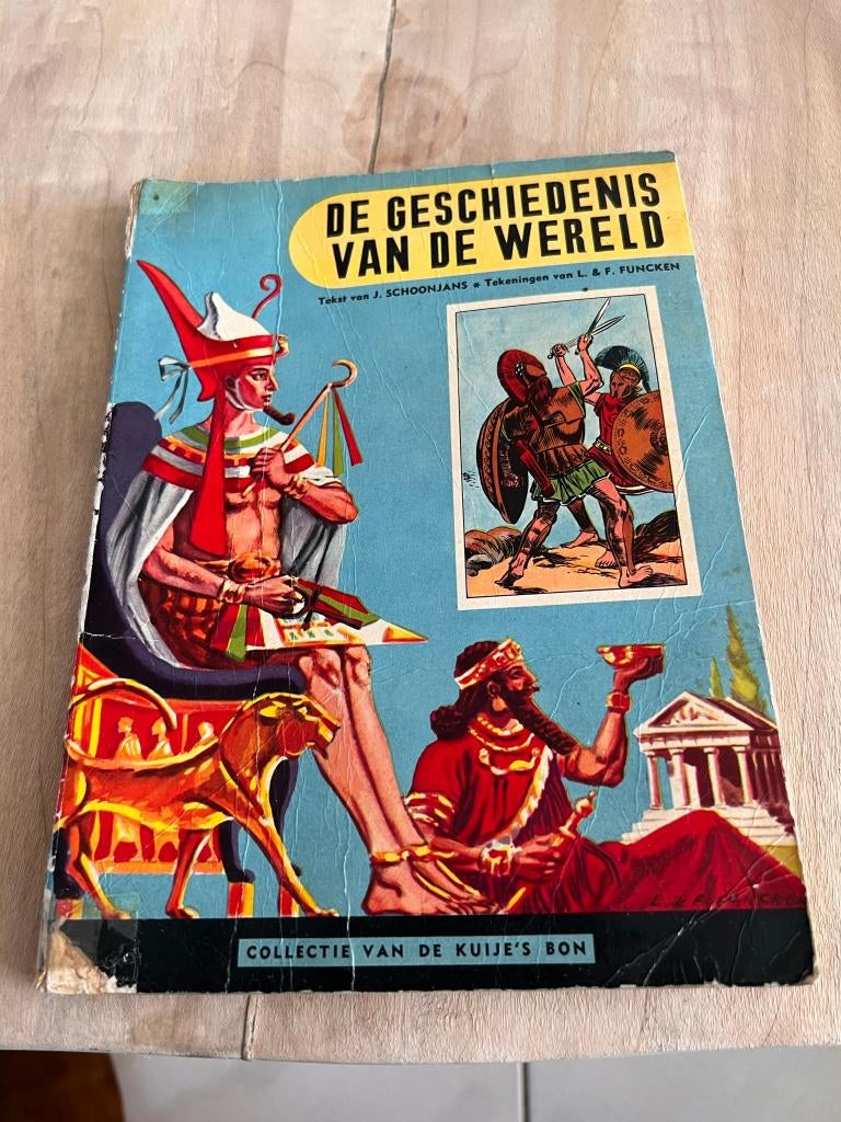 De geschiedenis van de wereld 1 - Kuije's bon *1e druk*, Enlèvement ou Envoi, Utilisé, J. Schoonjans, Livre d'images
