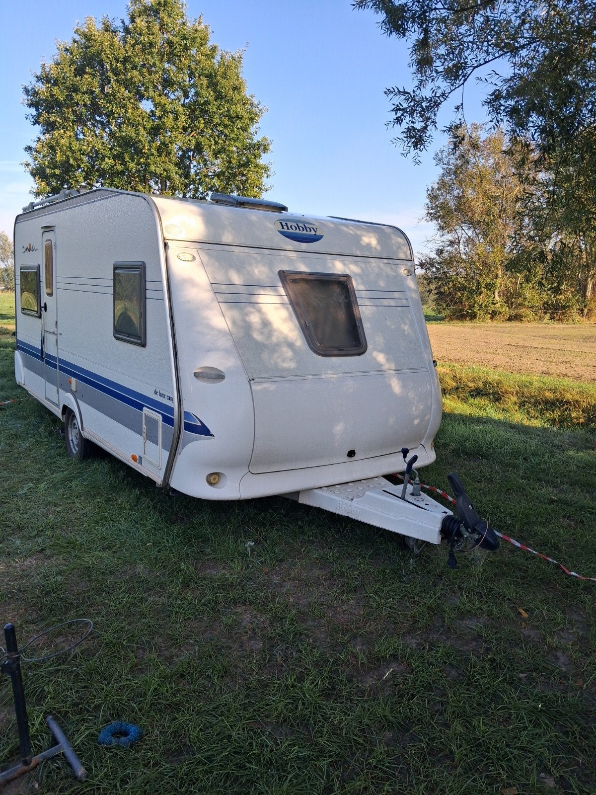 hobby 460 de luxe easy, Rondzit, Hobby, Voortentlamp, Frans bed