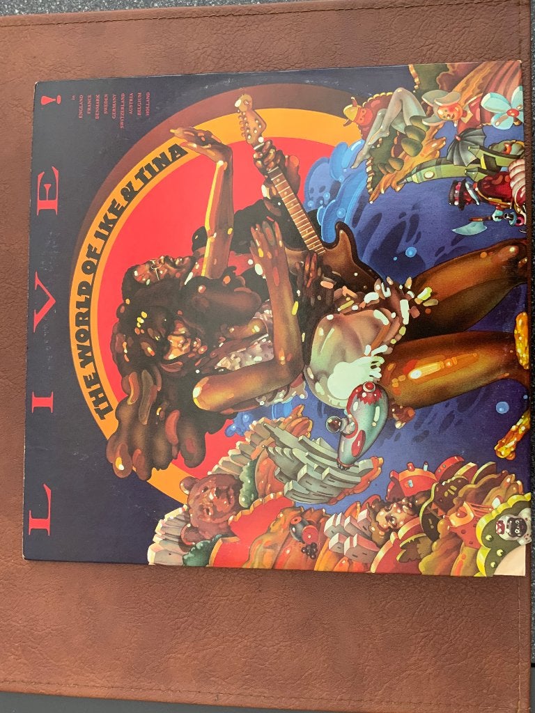 Ike&tina tuner dubbel lp 2 stuks, Ophalen, LP, Rock, Zo goed als nieuw