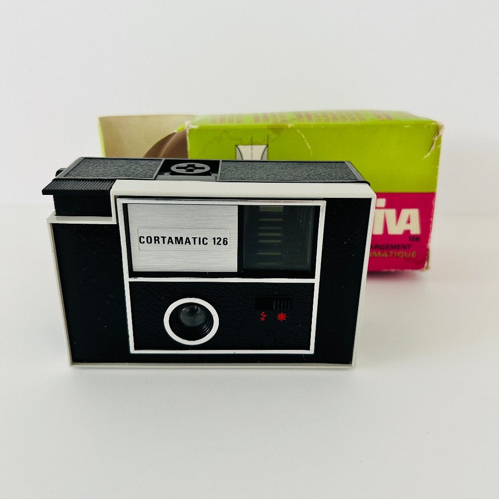 VIVA cortamatic 126 (1973/1978) vintage fotocamera orig doos, Verzenden, Gebruikt, Compact, Overige Merken