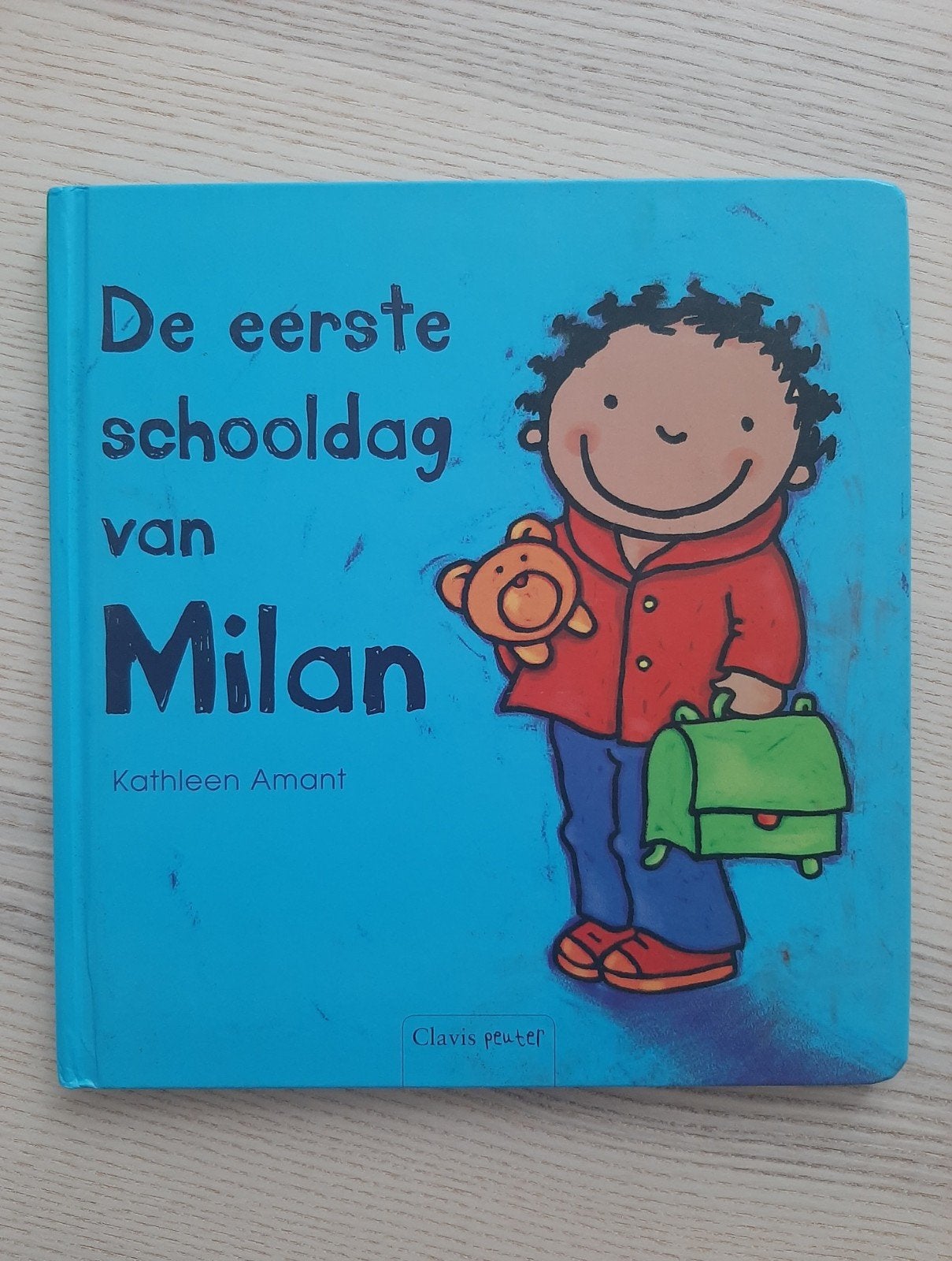 De eerste schooldag van MILAN / Kathleen Amant, Ophalen