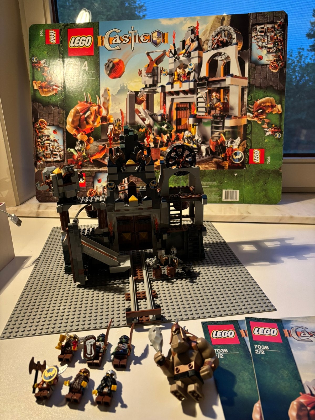 LEGO Castle Dwarves Mine, 7036, Enlèvement ou Envoi, Lego, Ensemble complet, Utilisé