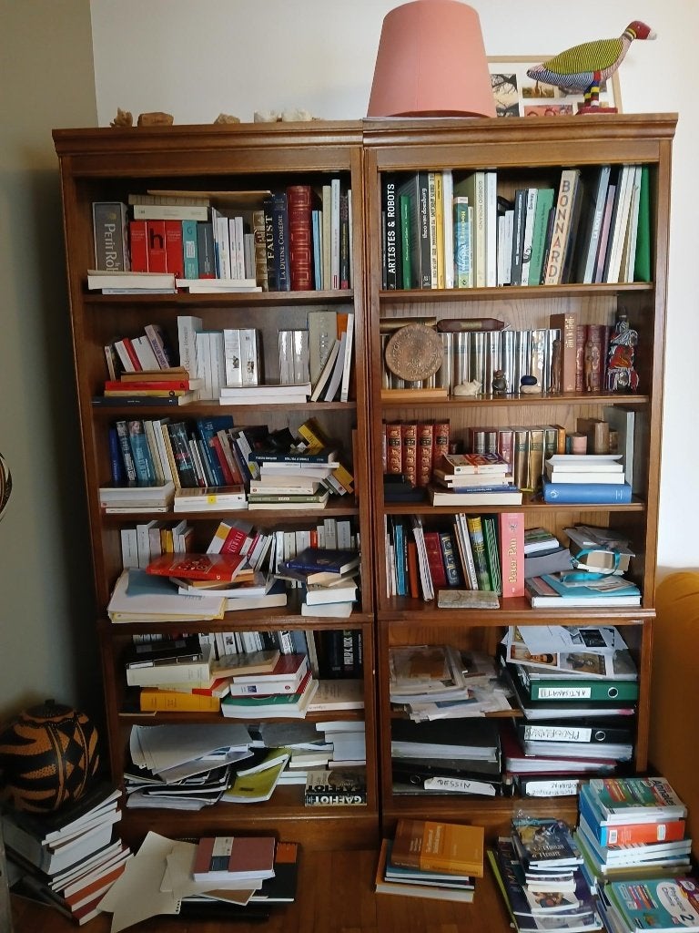 Bibliothèque, Ophalen, Gebruikt, Eikenhout, 50 tot 100 cm