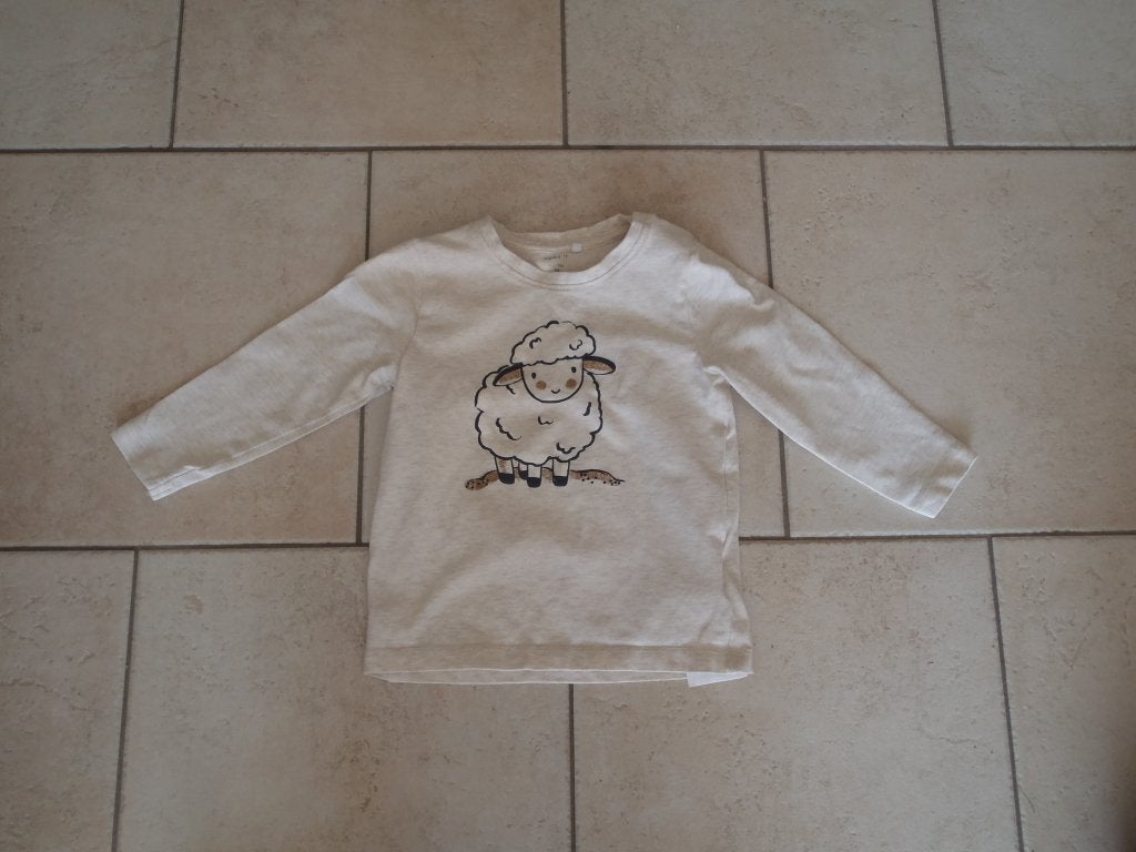 t-shirt longues manches taille 86, Enfants & Bébés, Enlèvement ou Envoi, Comme neuf, Garçon, Autres types