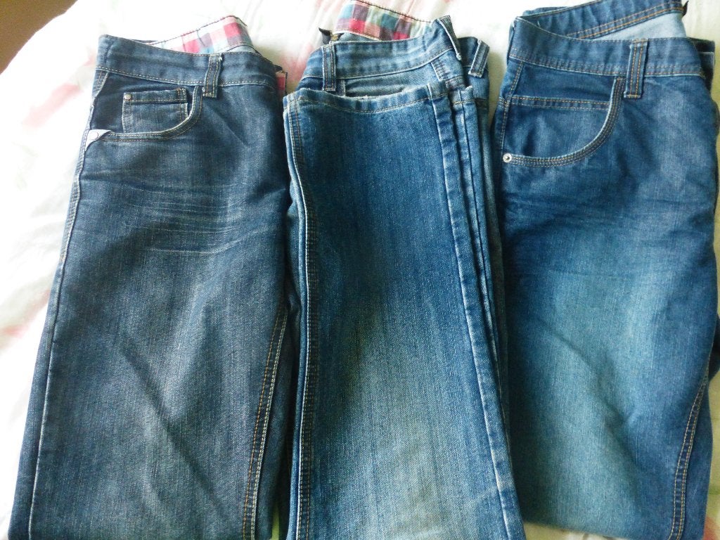3 BYKOOL T-jeans: 174! ! ! (20€ voor de 3! ! ), Ophalen of Verzenden, Blauw, Bykool