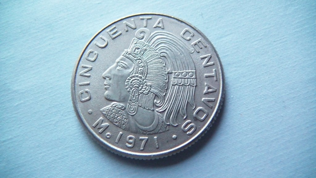 mexique 50 centavos 1971, Enlèvement