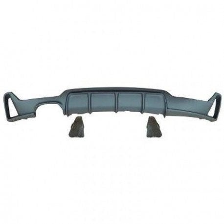 DIFFUSEUR ARRIERE M-PERF BMW SERIE 4 F32 (13-19) - NOIR MAT, Autos : Divers, Enlèvement